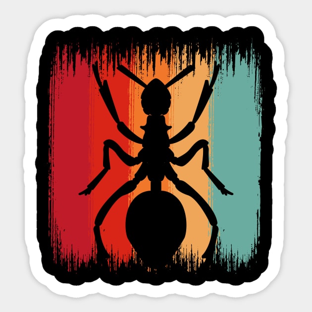 Ant Keeping Vintage Ants Sticker by shirtsyoulike